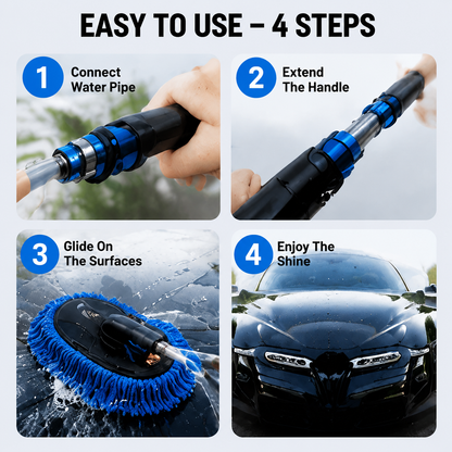 2 in 1 Microfiber Water Cleaning Car Duster