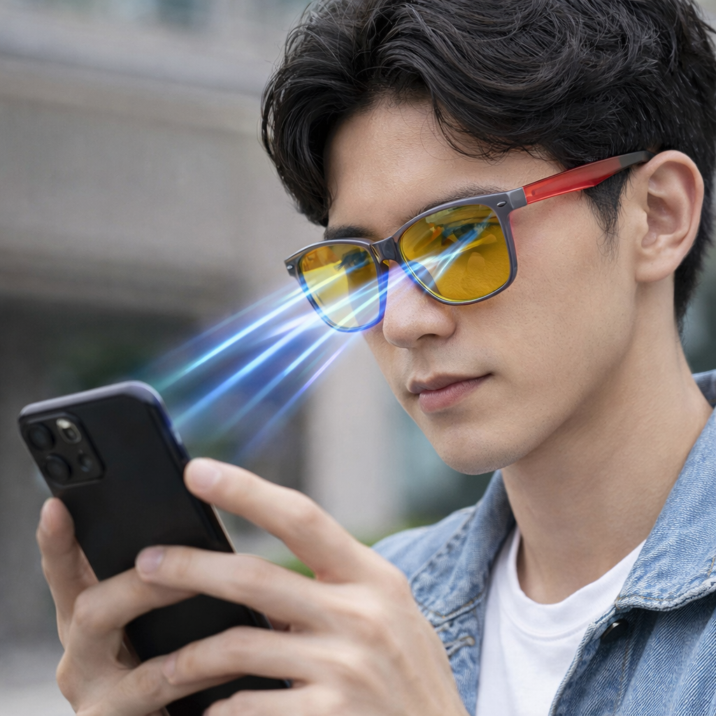 Anti Blue Light Computer Glasses - Night vision