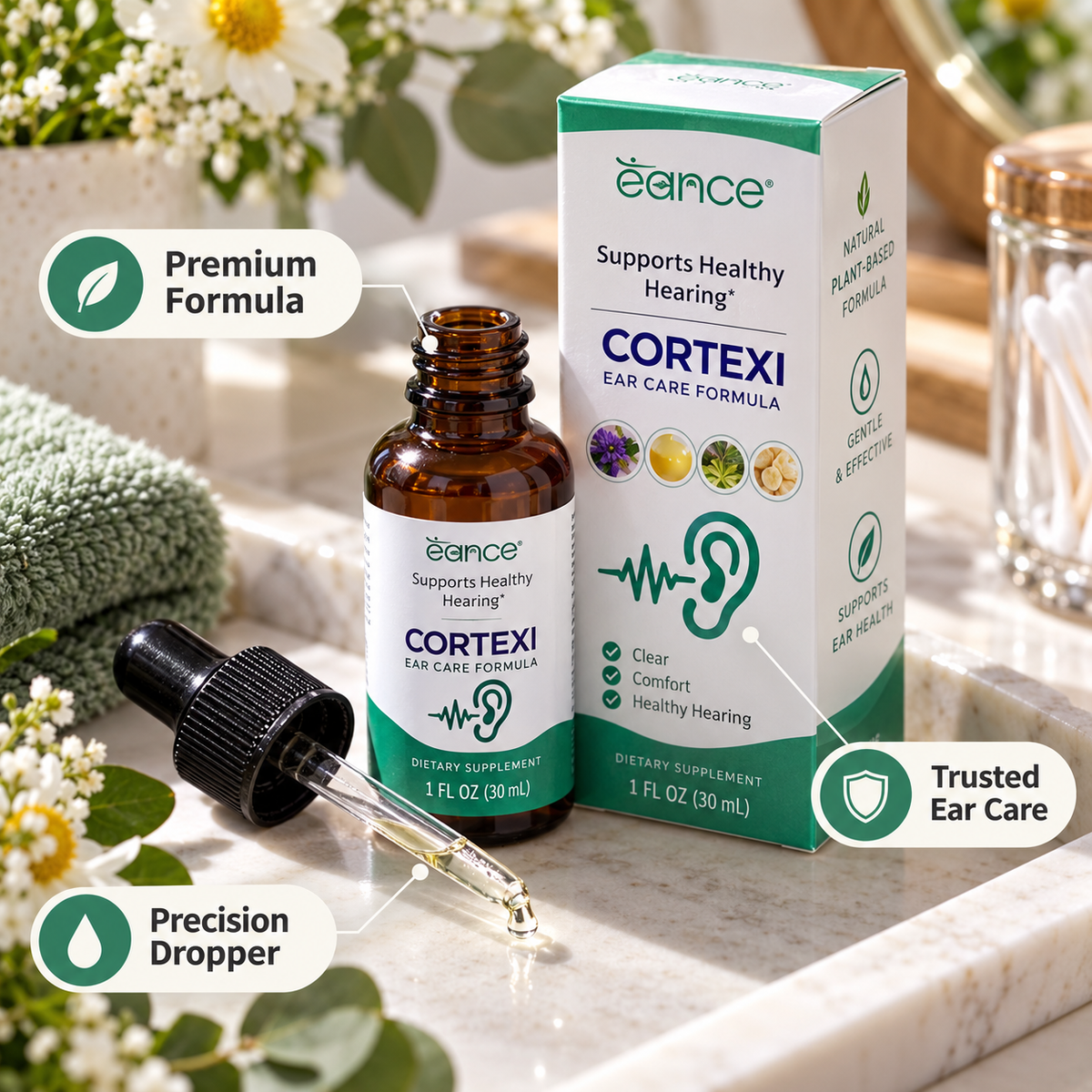 Cortex Ear Care Support™