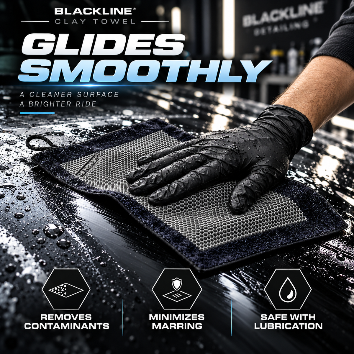 Blackline Synthetic Clay Towel™ - SCRATCH REMOVER