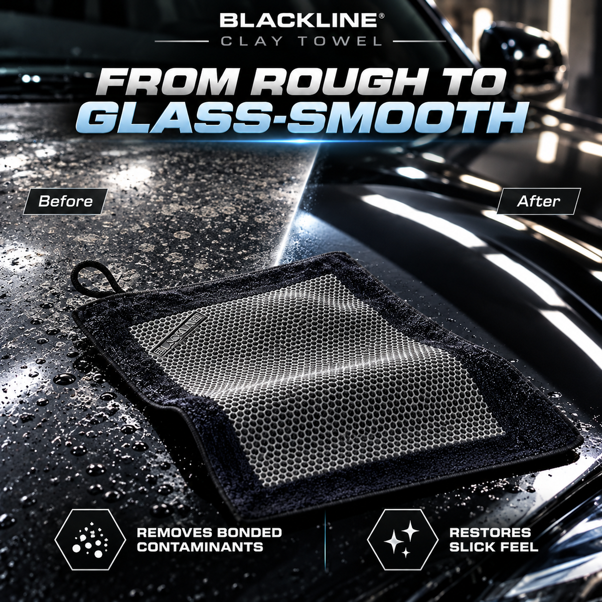 Blackline Synthetic Clay Towel™ - SCRATCH REMOVER