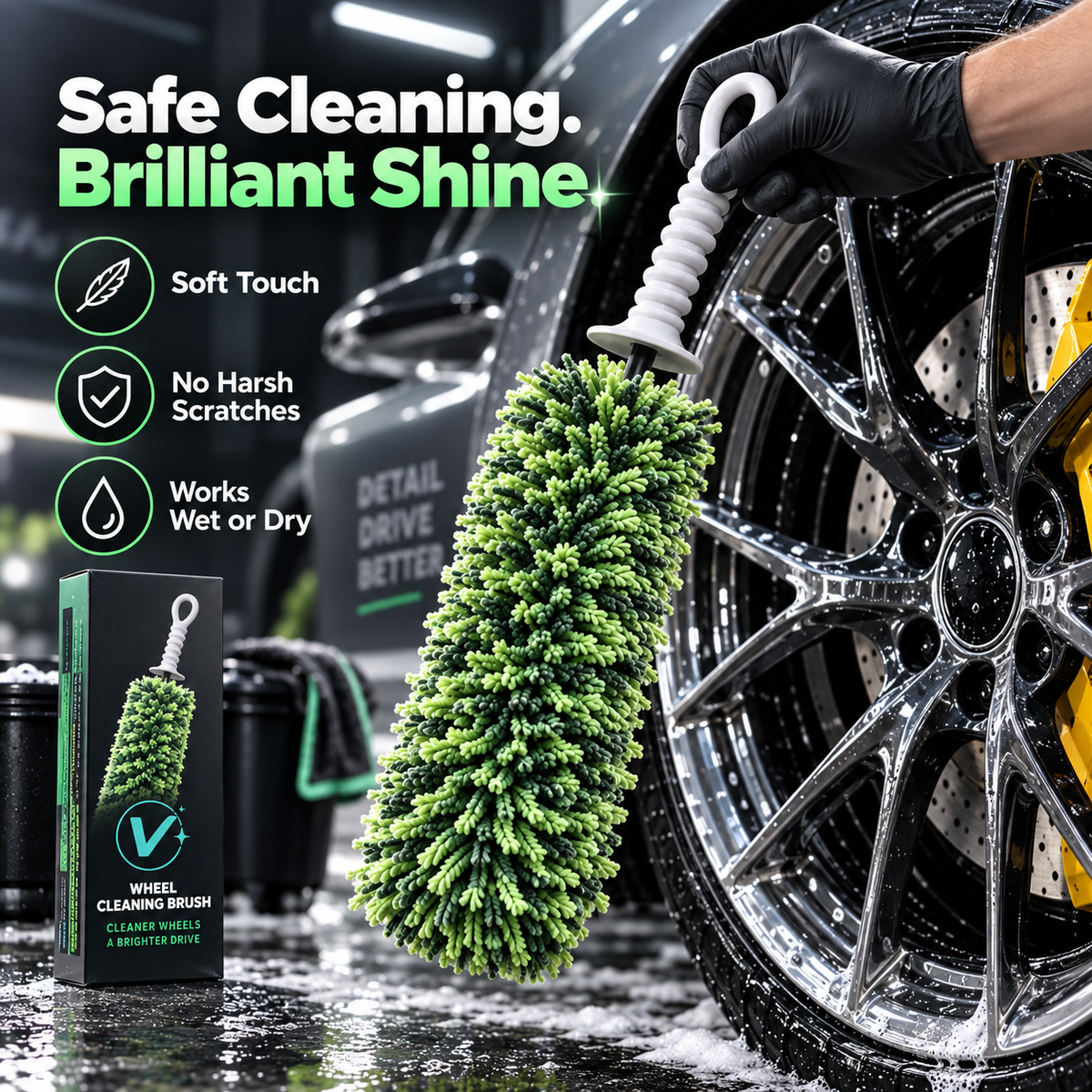 RimMaster™ Wheel Detailing Brush