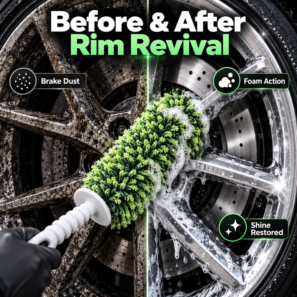 RimMaster™ Wheel Detailing Brush