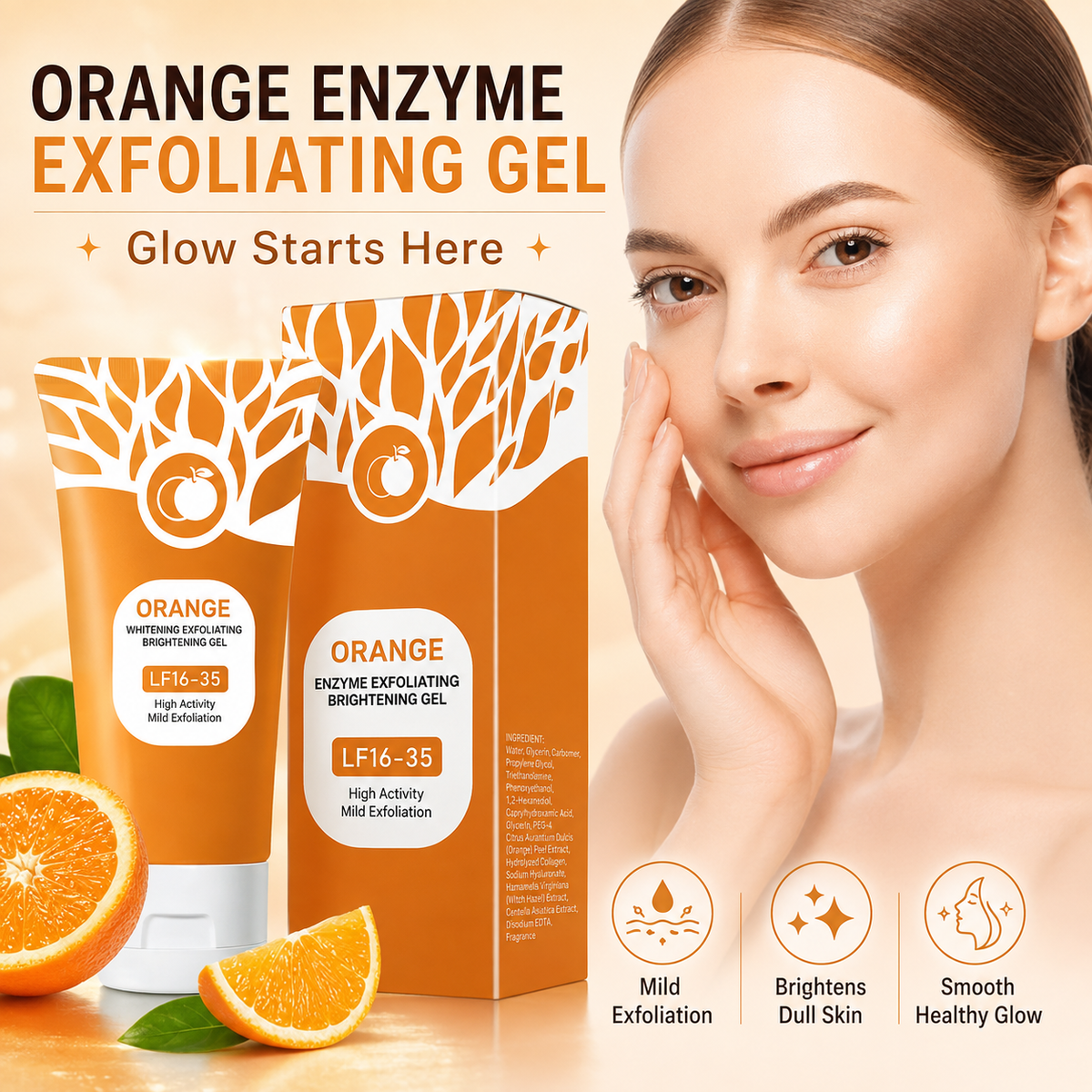 Orange Enzyme Exfoliating Gel