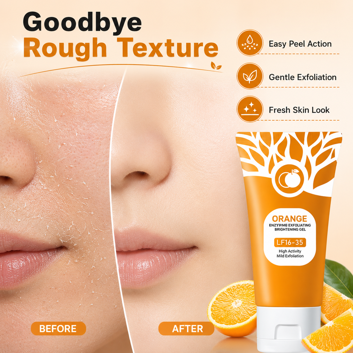 Orange Enzyme Exfoliating Gel