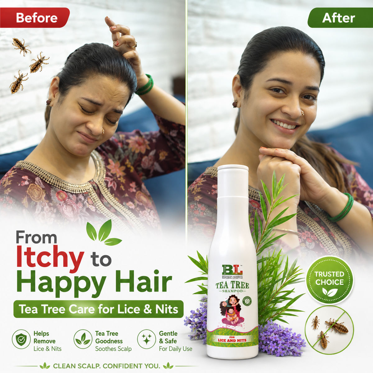 TeaTree lice Killer Shampoo™