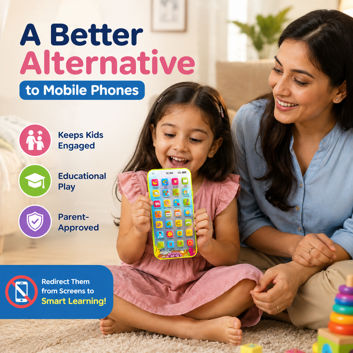 Kids Smart Learning Phone