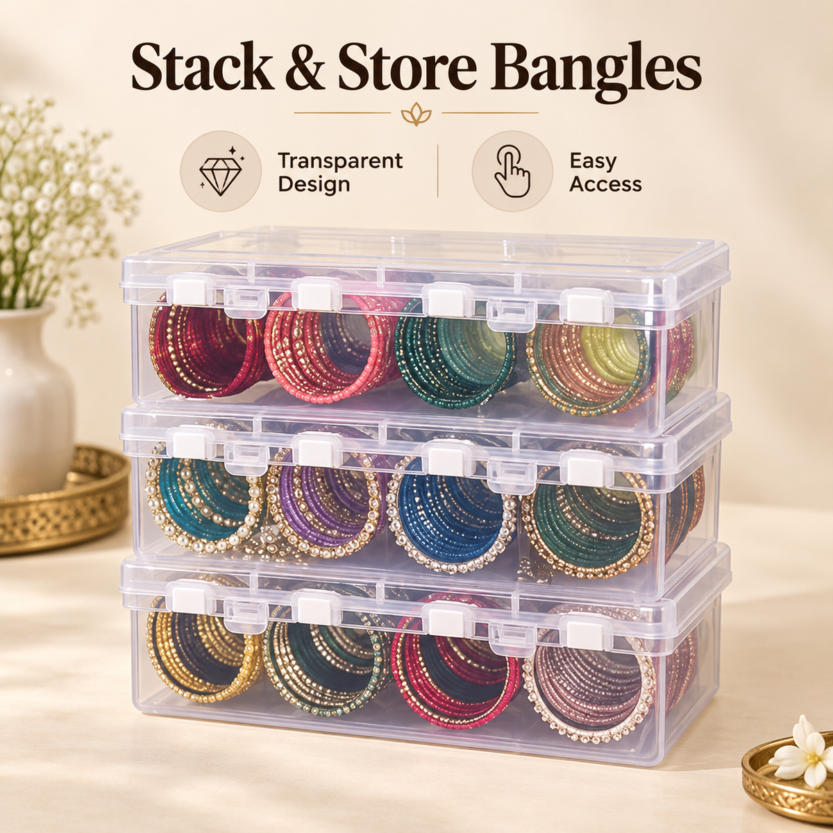 BangleNest™ – Smart storage solution for organized bangles