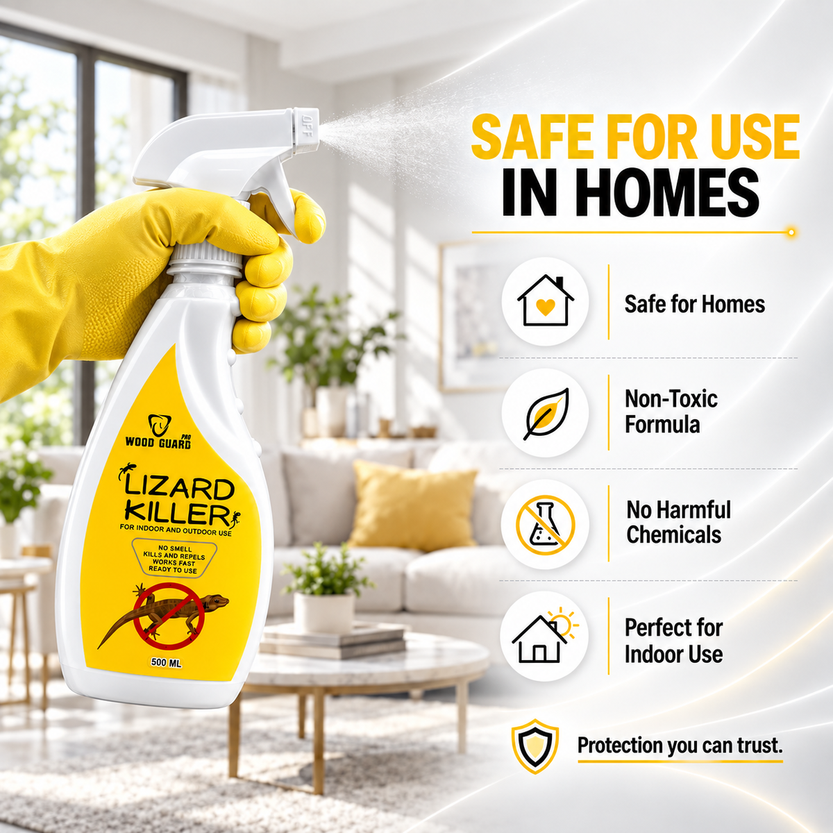 LizardShield™ – Home & Outdoor Lizard Repellent Solution