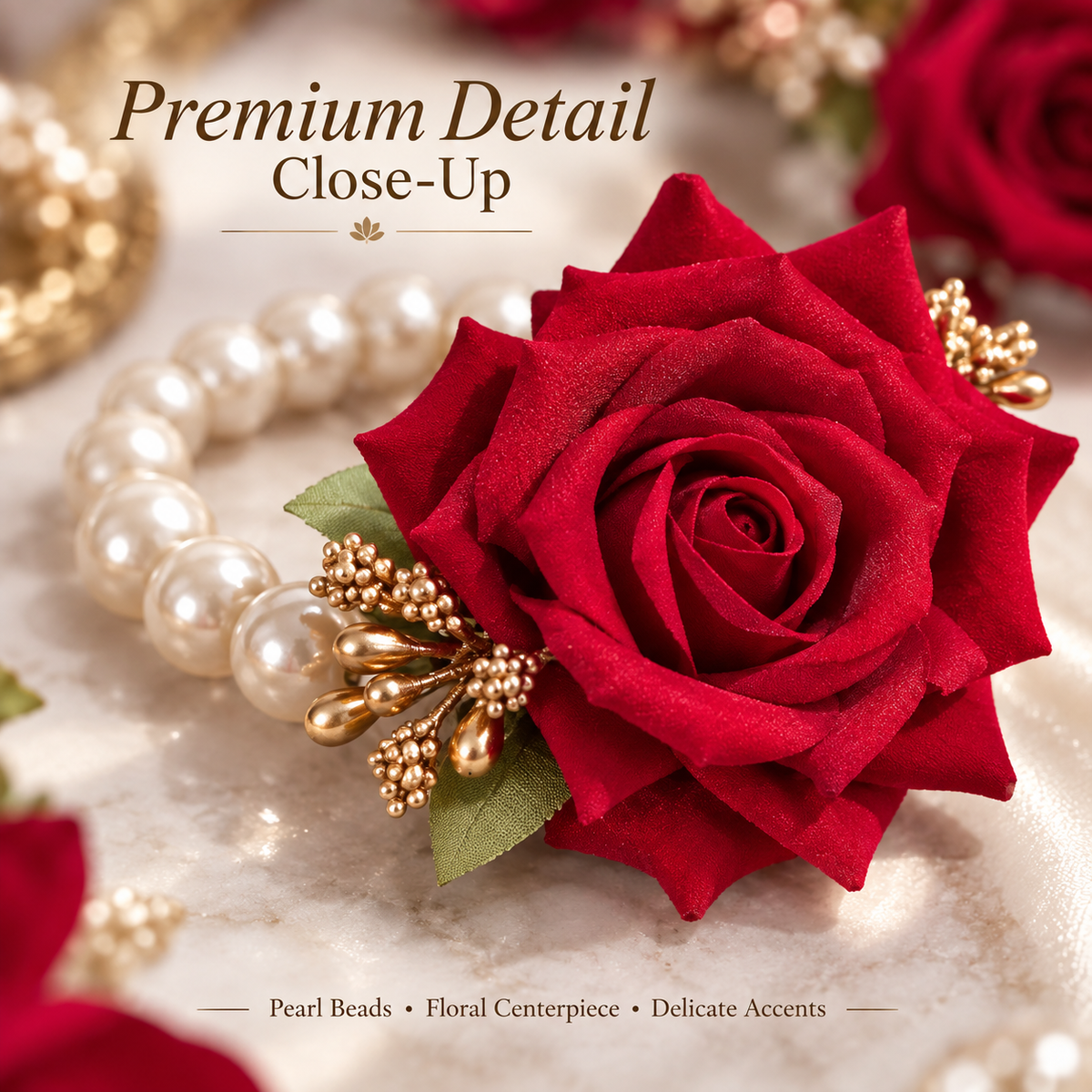 RoseCharm™ Bridal Wrist Corsage