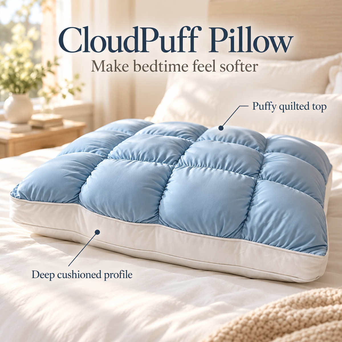 MarshMellow Pillow® – Soft Comfort Pillow