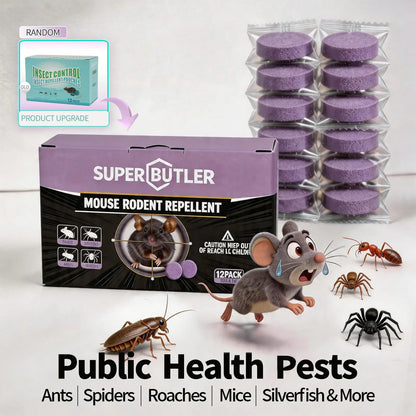 Professional Strong Mouse Control Bait - Fast Action Bait for Indoor/Outdoor Control