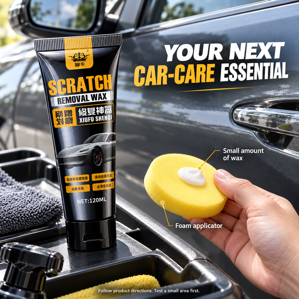 Scratch Remover Cream® - Rubbing & Removing