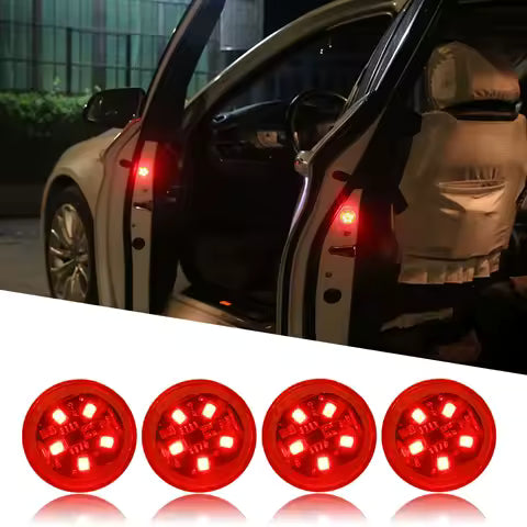 Car Door Collision Warning Light