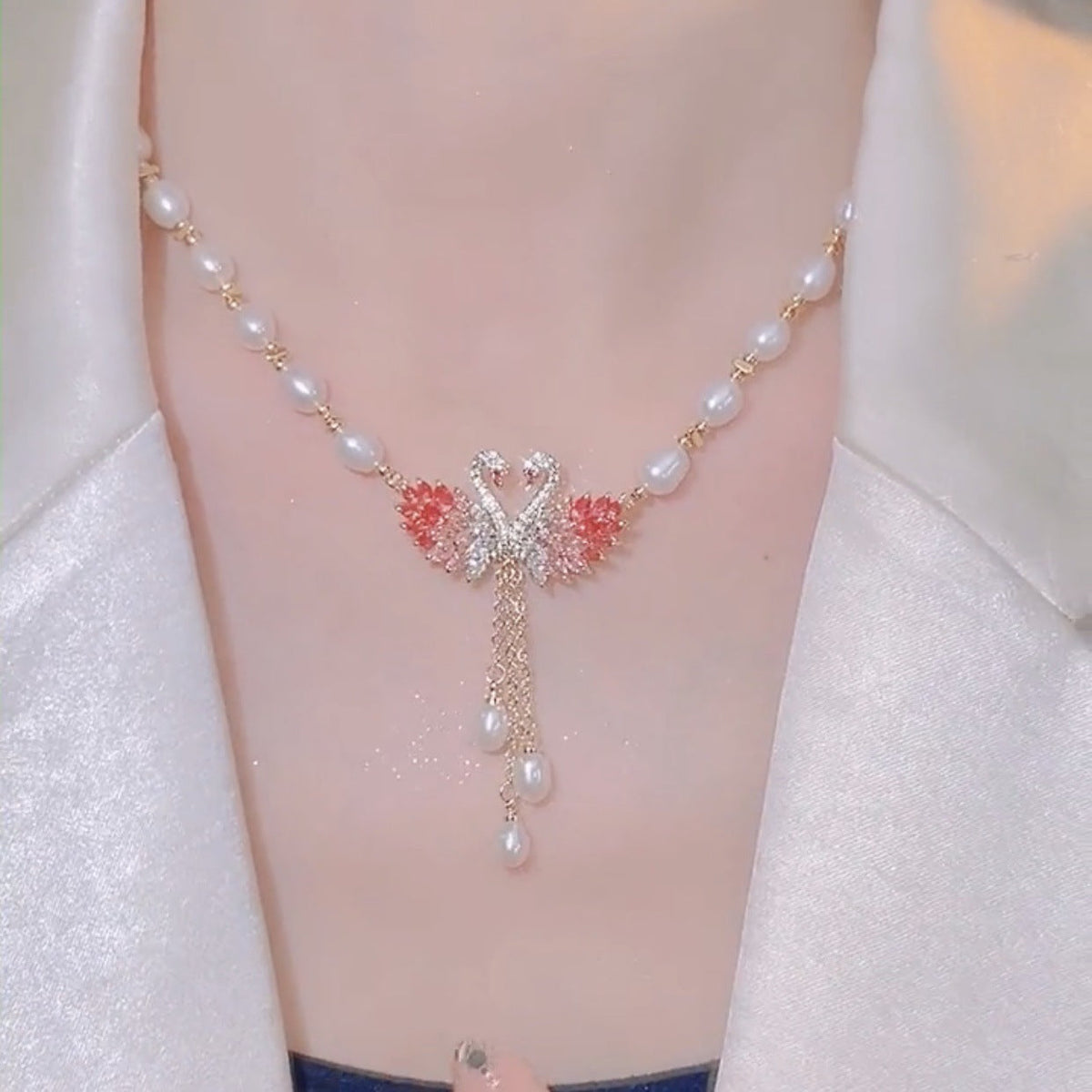 Swan Necklace