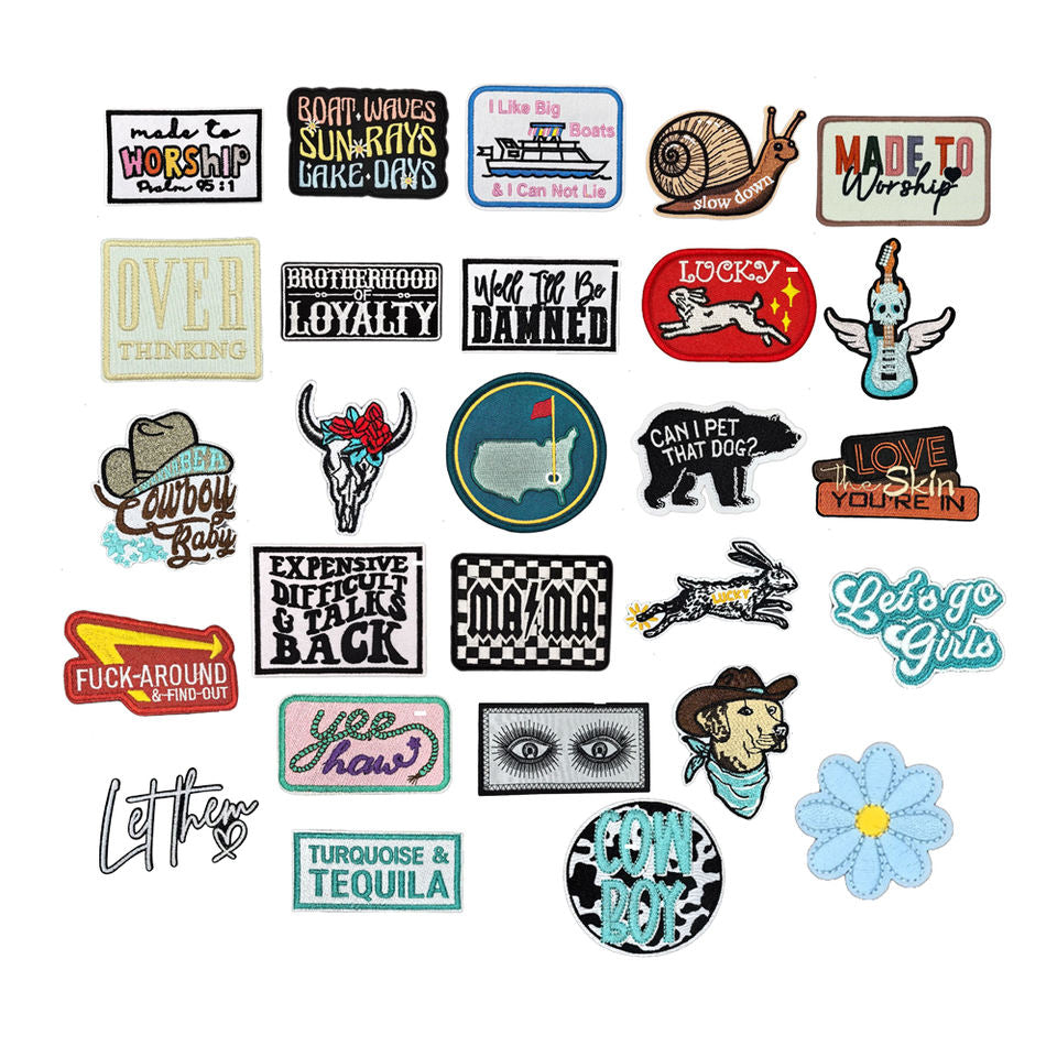 Funky Jacket Repair Patches