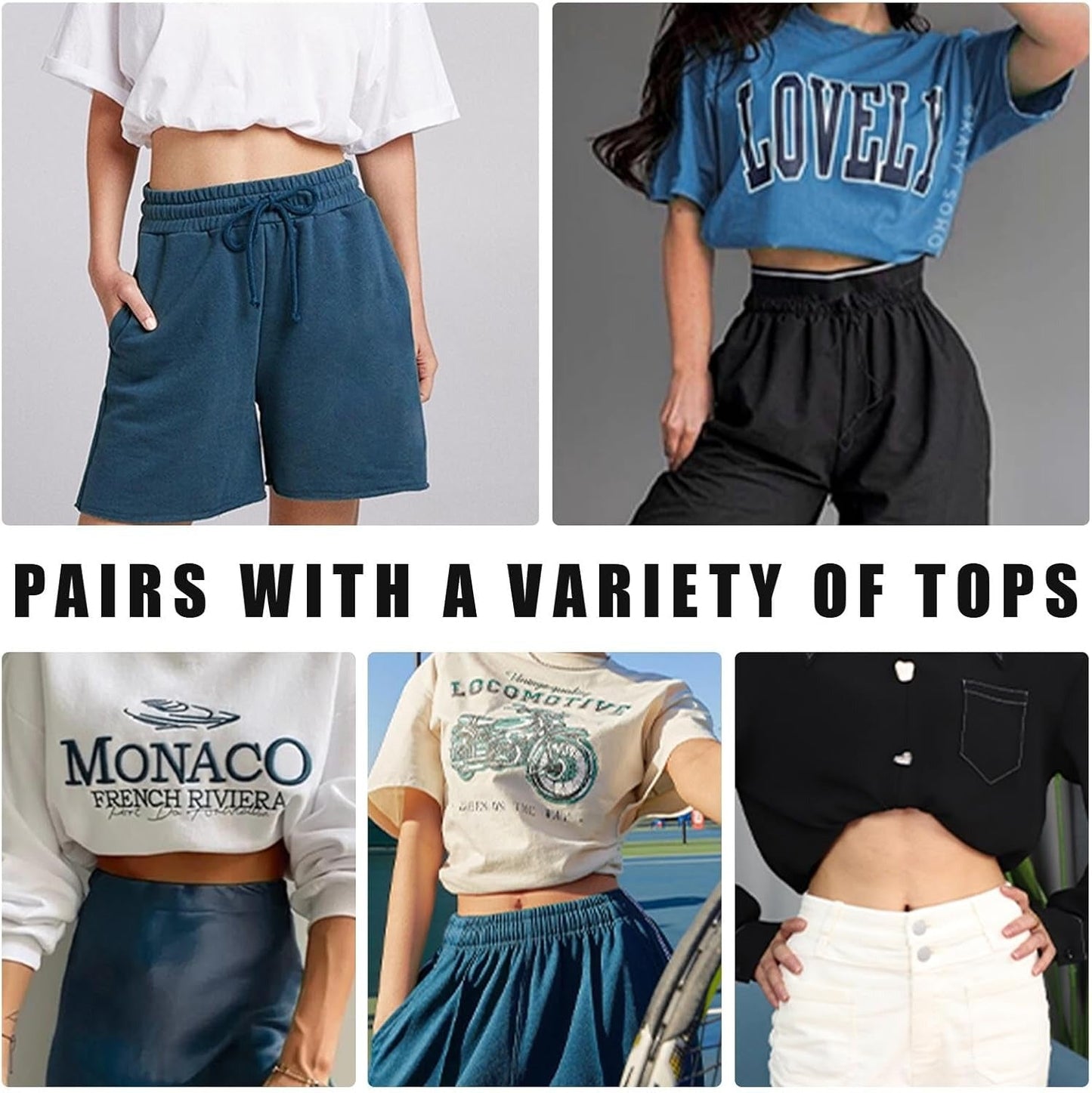 Unisex Crop Tuck Band