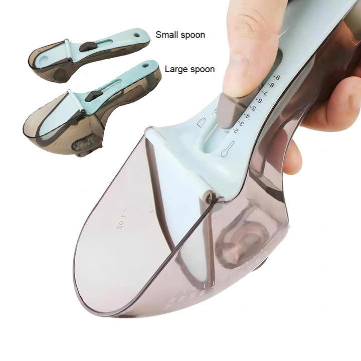 Adjustable Measuring Scoop with Volume Slider