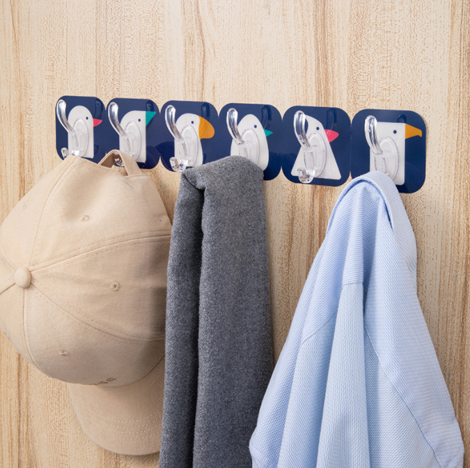 6 in 1 Adhesive Wall Mount