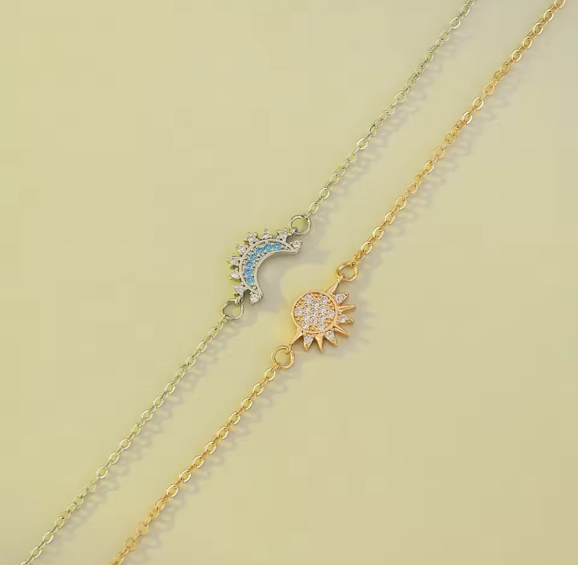 2 in 1 Sun and Moon Bracelet