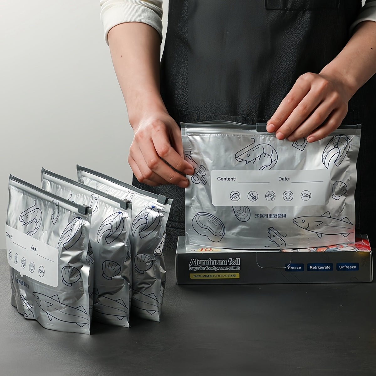 Aluminum Foil Fresh Sealed Bag