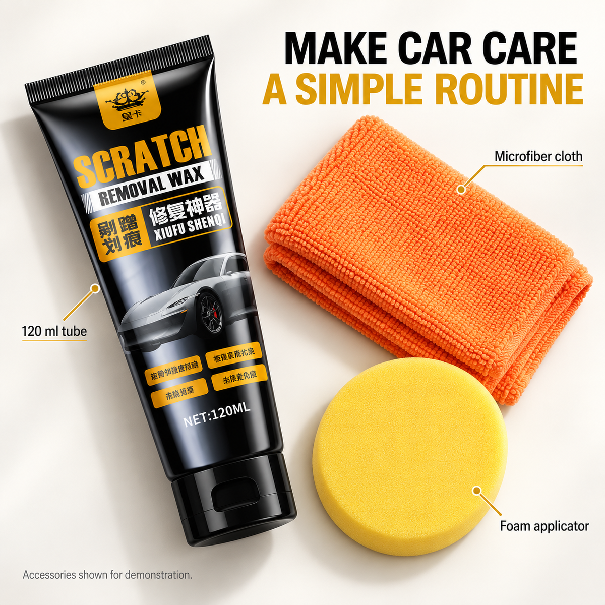 Scratch Remover Cream® - Rubbing & Removing