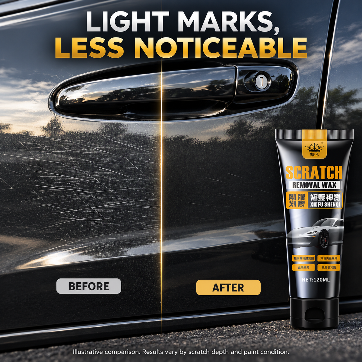 Scratch Remover Cream® - Rubbing & Removing