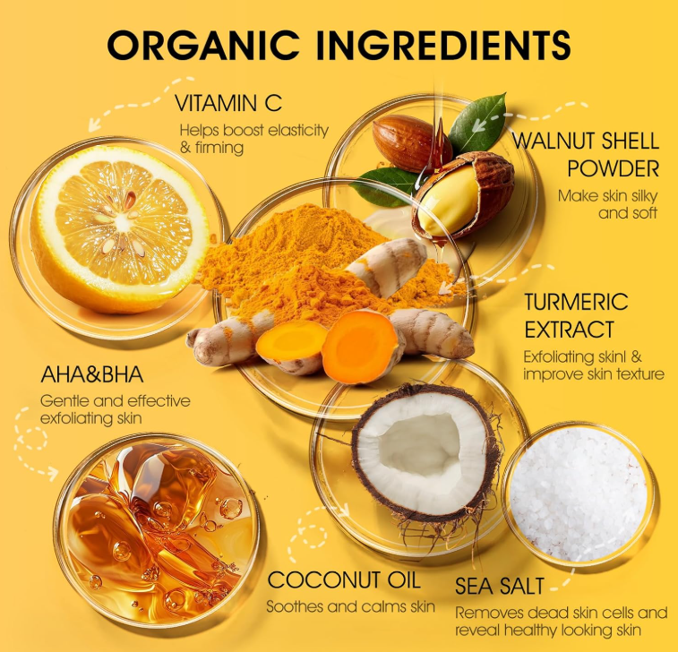 Turmeric Whitening Scrub