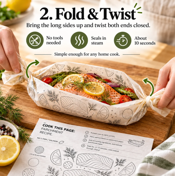 Cookmeup Paper® Home Chef Recipe Guides
