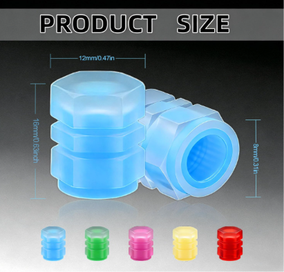 Rim Light Caps 20 Pieces  Car + Bike + Bicycle (RECHARGEABLE)