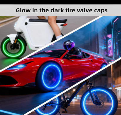 Rim Light Caps 20 Pieces  Car + Bike + Bicycle (RECHARGEABLE)