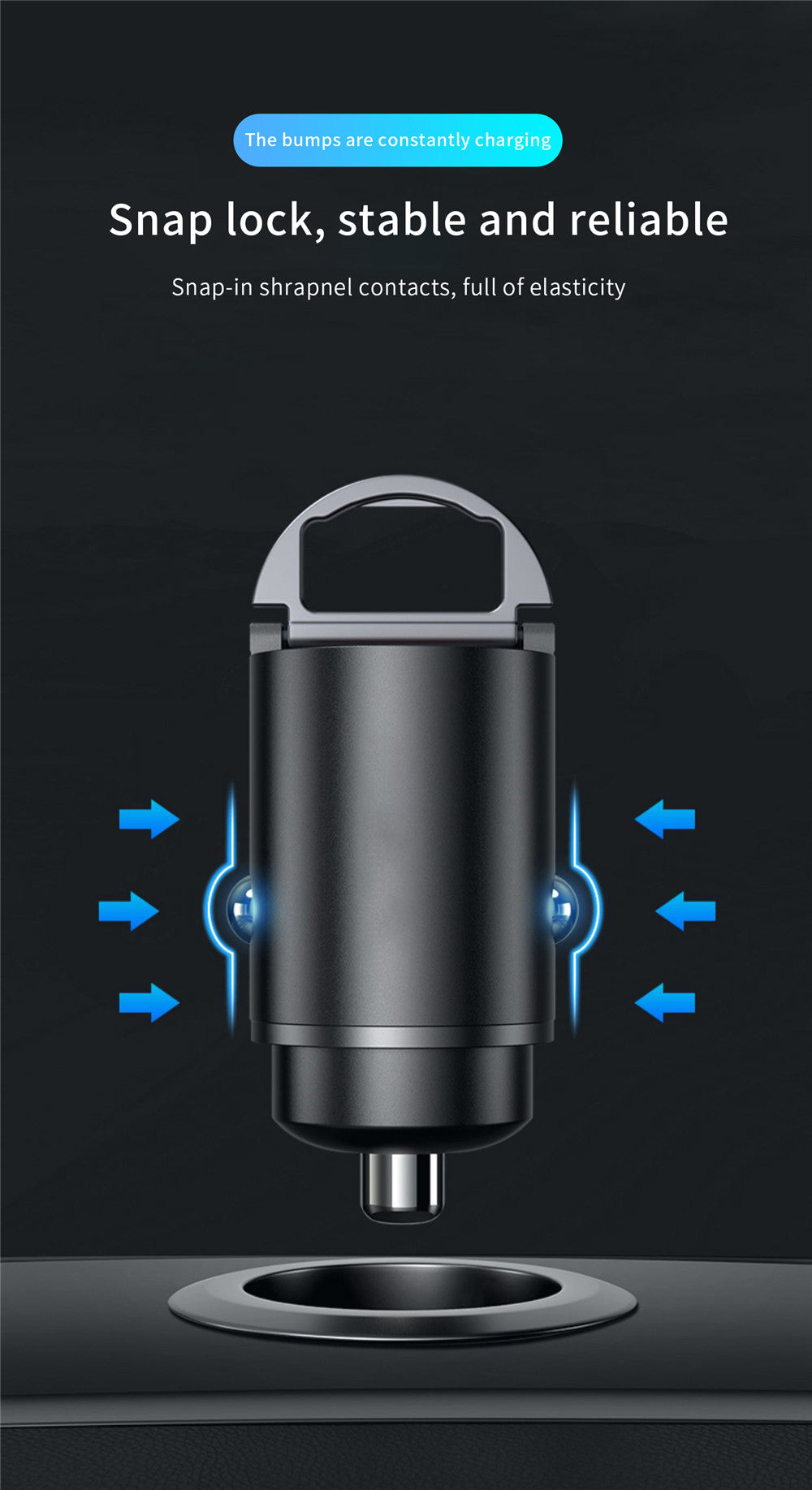 100W Fast Charging Car Charger