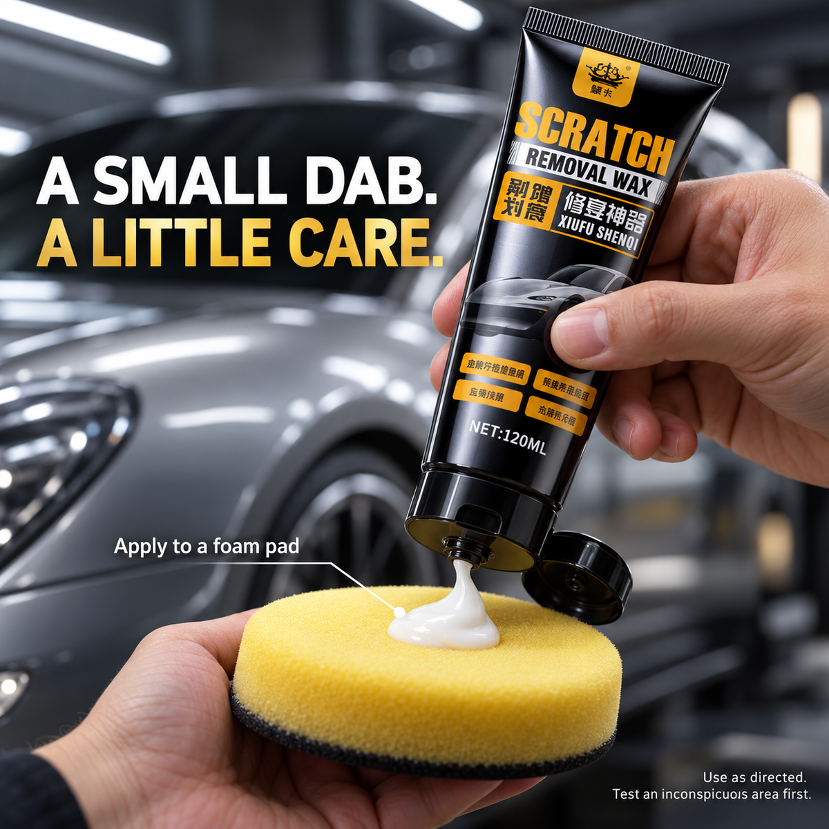 Scratch Remover Cream® - Rubbing & Removing