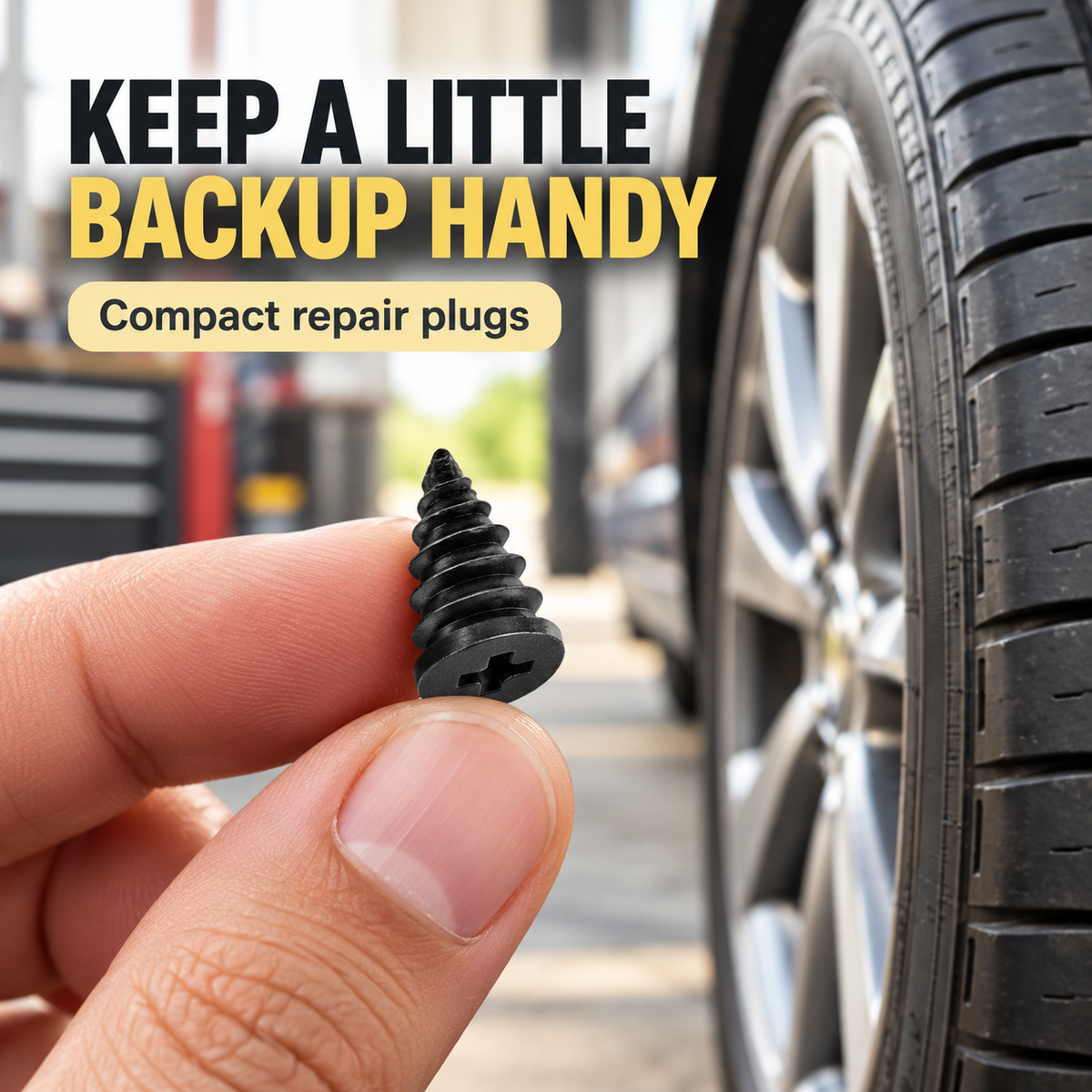 Self Sealing Tyre Repairing Screw™