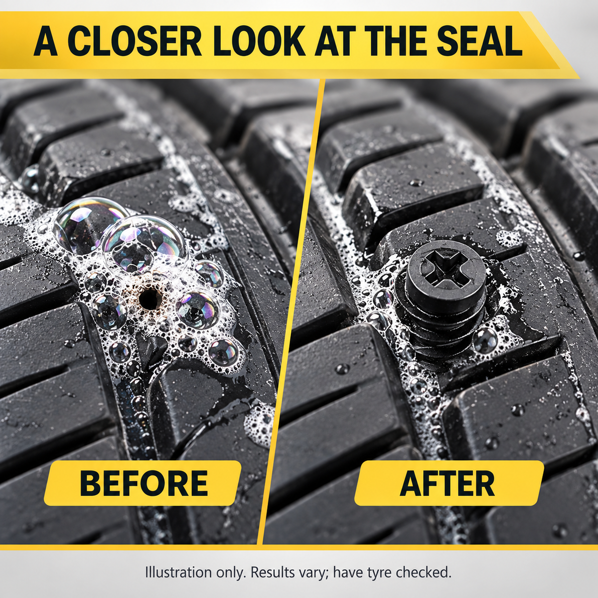 Self Sealing Tyre Repairing Screw™