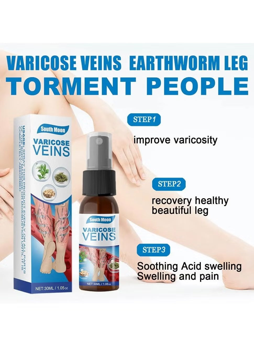 Varicose Vein Relief Spray