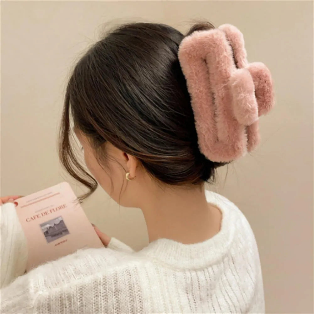 Plush Hair Clip