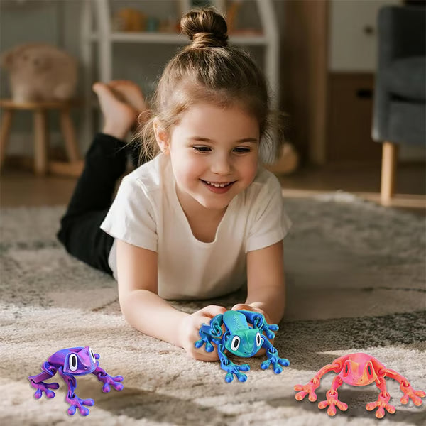 3D Printed Magnet Frog Toy