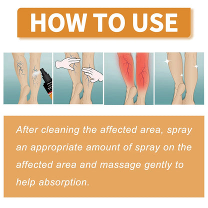 Varicose Vein Relief Spray