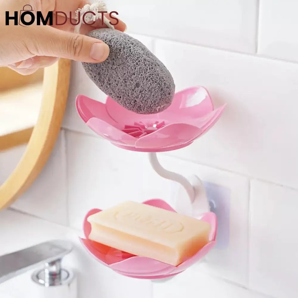 2 in 1 Lotus Soap Dish