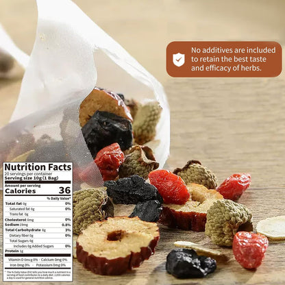 Five Treasure Ginseng & Mulberry Herbal Hidden Power Tea