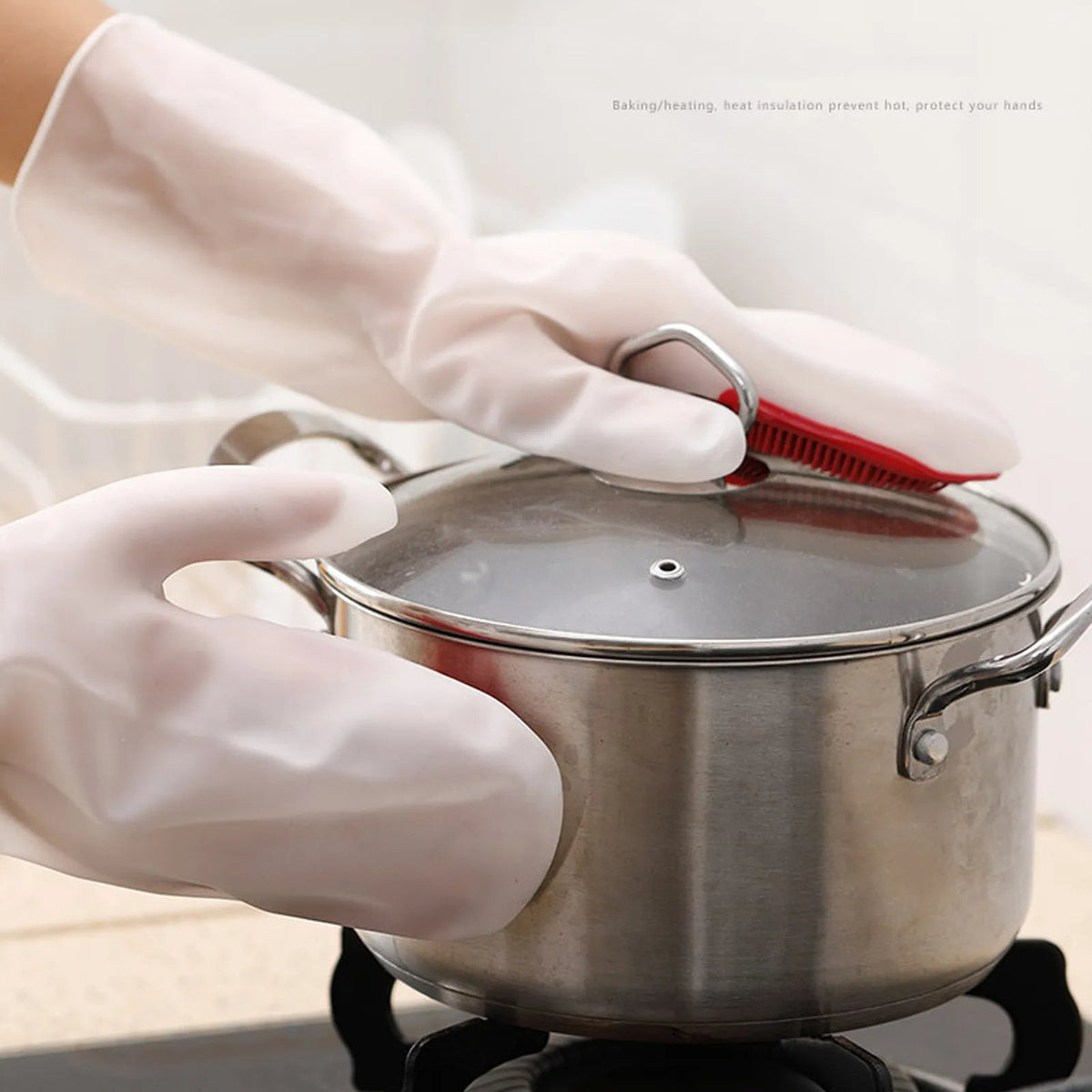 Silicon Kitchen Use Gloves