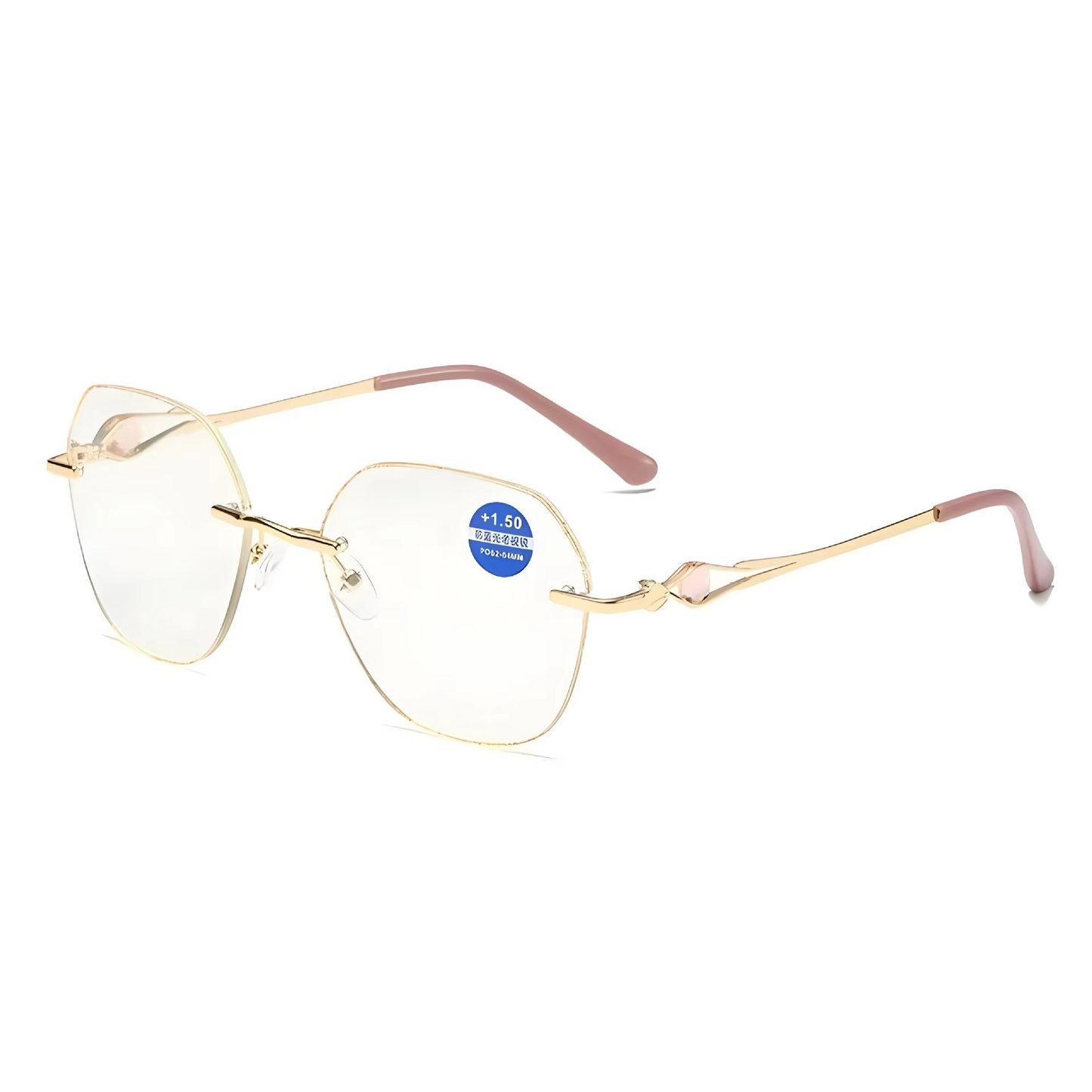 Diamond Anti Blue Light Glasses – UV Protection Stylish Lightweight
