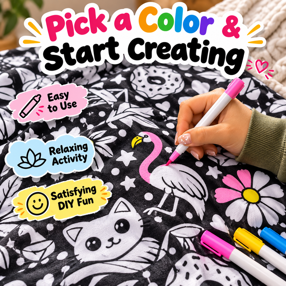 CozyColor Kids Blanket™
