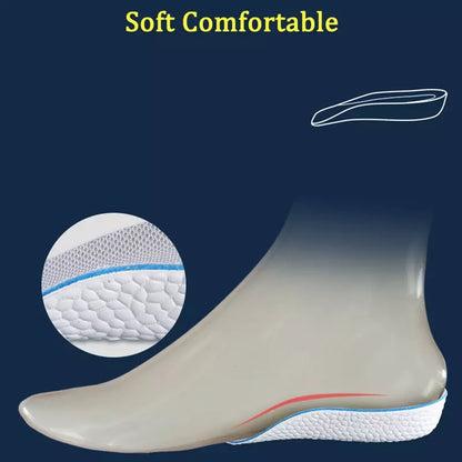 Anti Odour + Pain Relieving Height Increase Insoles