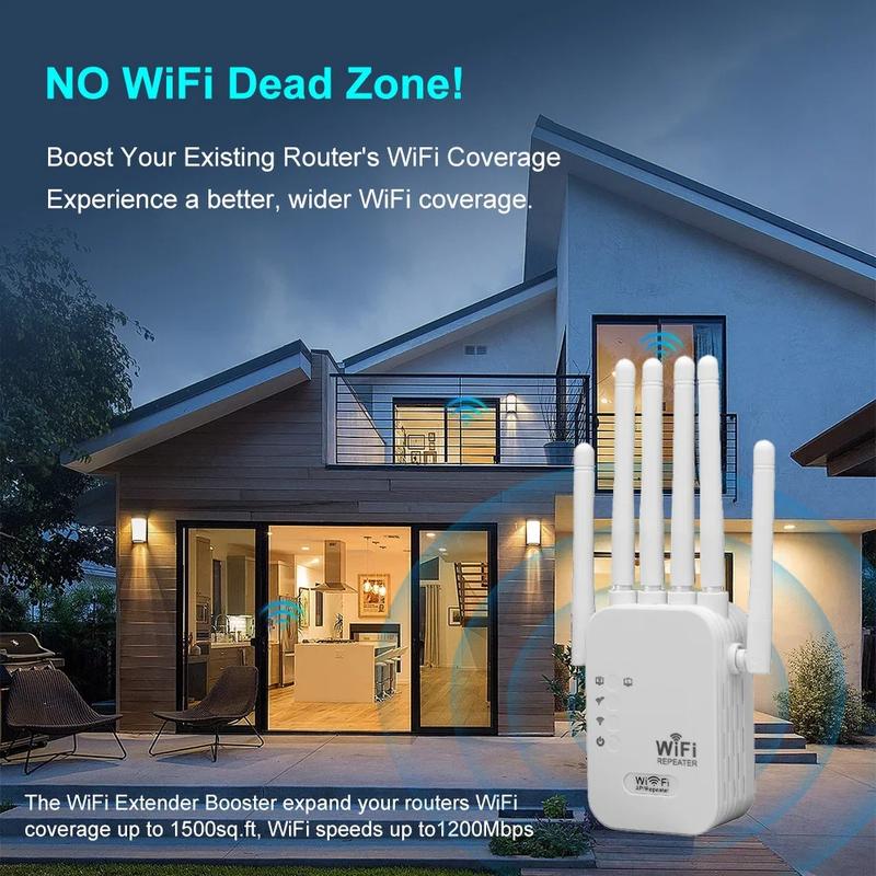 1200M Wifi 6 Internet Speed Booster