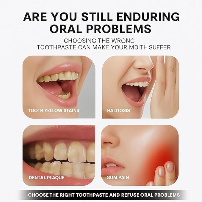 3 in 1 Whitening + Dental Repair Toothpaste
