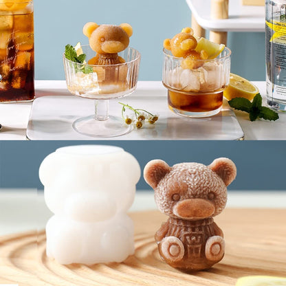 Bear Silicone Ice Mold