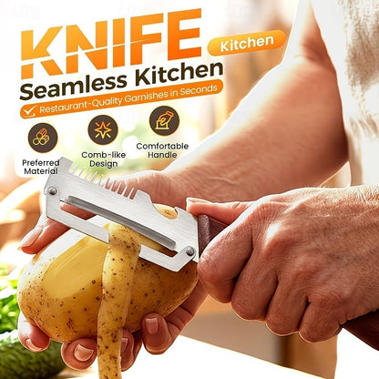 3-in-1 Ultra Sharp Vegetable Peeler & Cutter