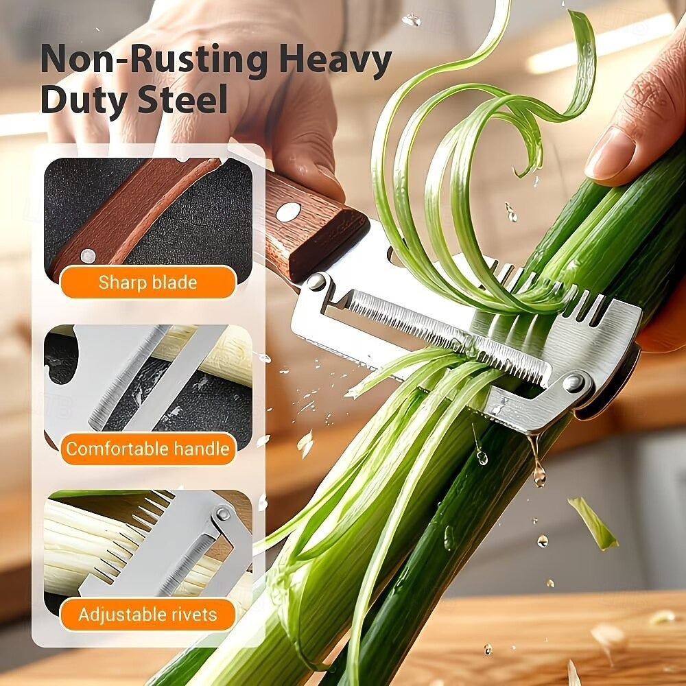 3-in-1 Ultra Sharp Vegetable Peeler & Cutter